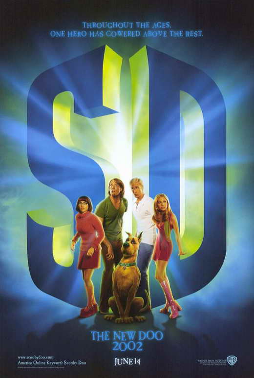 Scooby Doo Original Movie Poster SD Blue