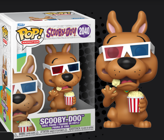 9.   Scooby Doo 3D Special No 2040 Pop! Vinyl Figure