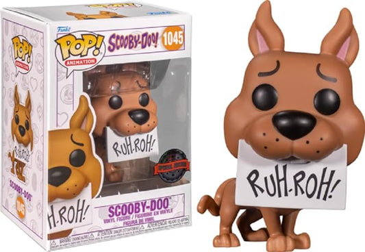 Ruh-Roh! Scooby-Doo Funko Pop! Vinyl #1045 – Personally Autographed by Neil Fanning! 🐾